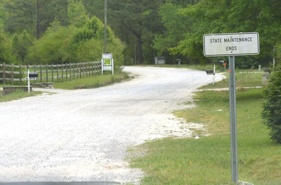On Arvida Spur Road, maintenance from the N.C. Department of Transportation ends less than mile from Cheshire Road in Rocky Point.