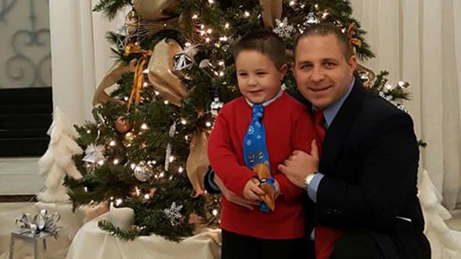 Aramazd Andressian Jr. and Sr. are seen together in a photo released by the father’s attorney.