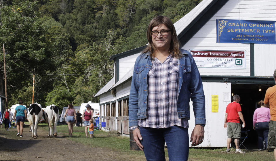 Democratic gubernatorial challenger Christine Hallquist. (Photo: Charles Krupa/AP)