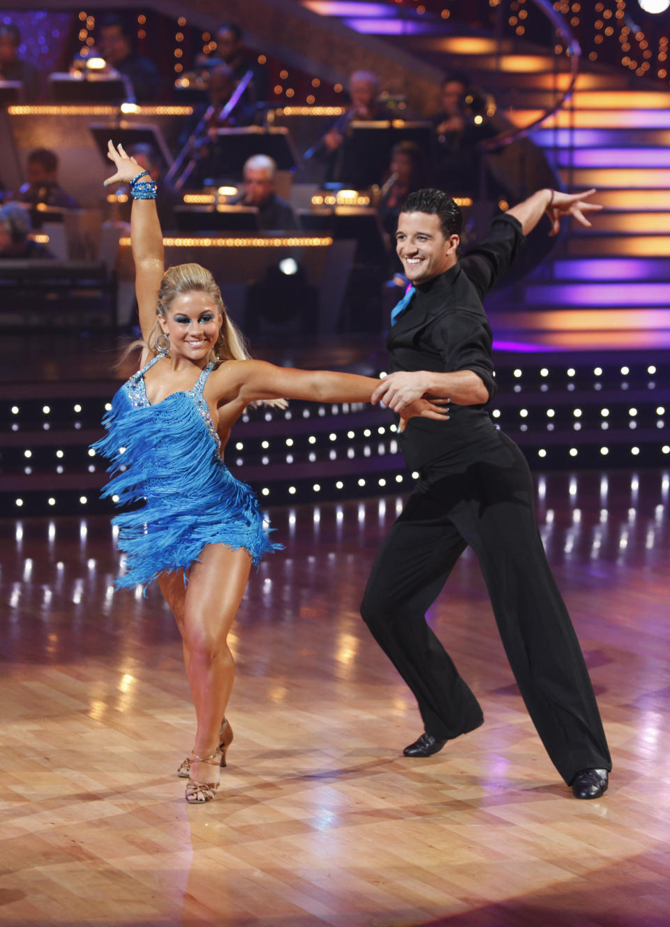 <p>Gymnast Shawn Johnson won the Mirrorball trophy during season 8. </p>