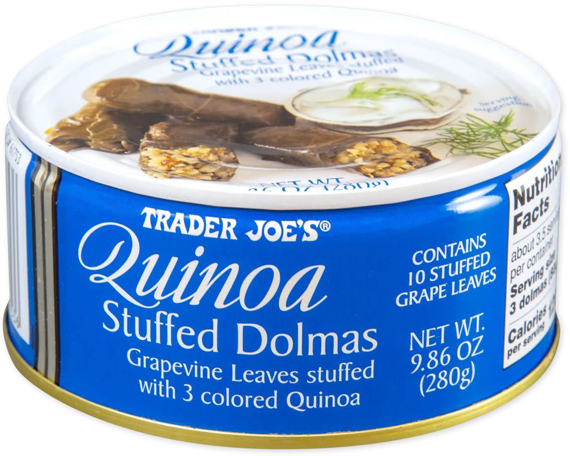 Trader Joe's Quinoa-Stuffed Dolmas in a can
