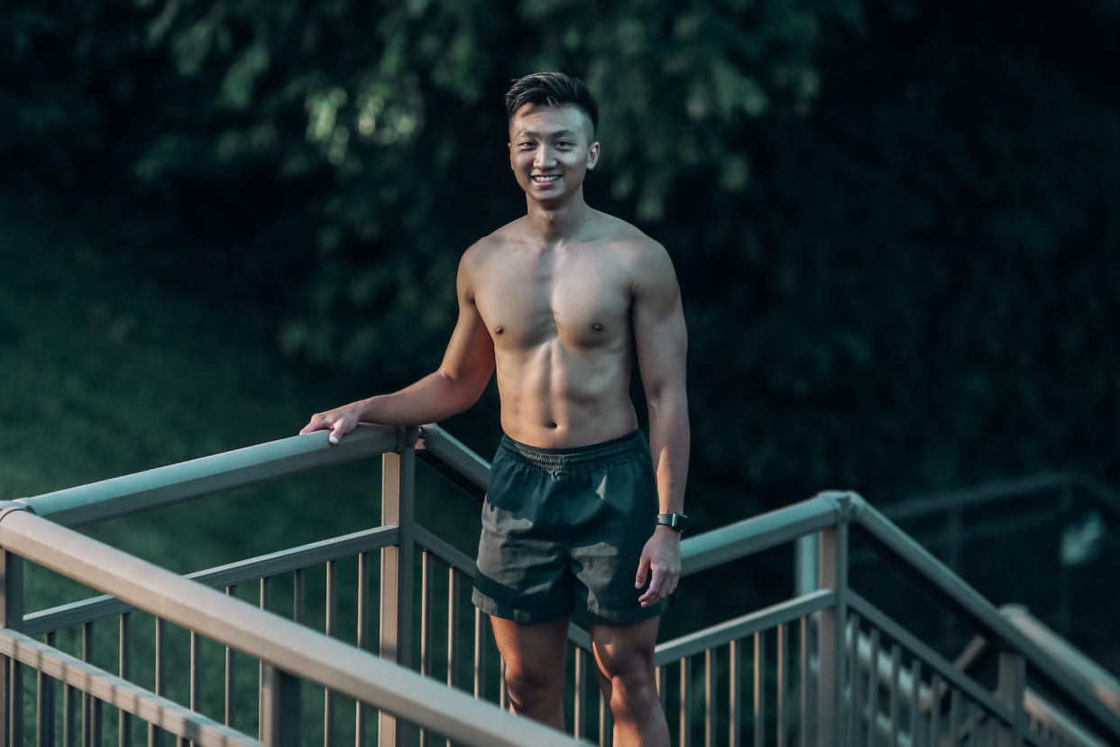 #Fitspo of the Week John Lim is a banking analyst.