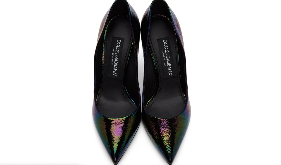 Dolce & Gabbana heels. (PHOTO: SSense)