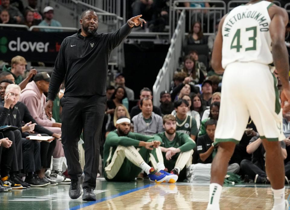 New Bucks head coach Adrian Griffin is encouraging players to be themselves and pushing them to compete to make one another tougher.