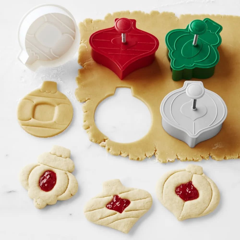 <p><a href="https://go.redirectingat.com?id=74968X1596630&url=https%3A%2F%2Fwww.williams-sonoma.com%2Fproducts%2Fornament-thumbprint-cookie-cutter-set&sref=https%3A%2F%2Fwww.thepioneerwoman.com%2Fholidays-celebrations%2Fg37711485%2Fchristmas-cookie-cutters%2F" rel="nofollow noopener" target="_blank" data-ylk="slk:Shop Now;elm:context_link;itc:0;sec:content-canvas" class="link rapid-noclick-resp">Shop Now</a></p><p>Williams Sonoma Ornament Cookie Cutters</p><p>williams-sonoma.com</p><p>$19.95</p><span class="copyright">Williams Sonoma</span>