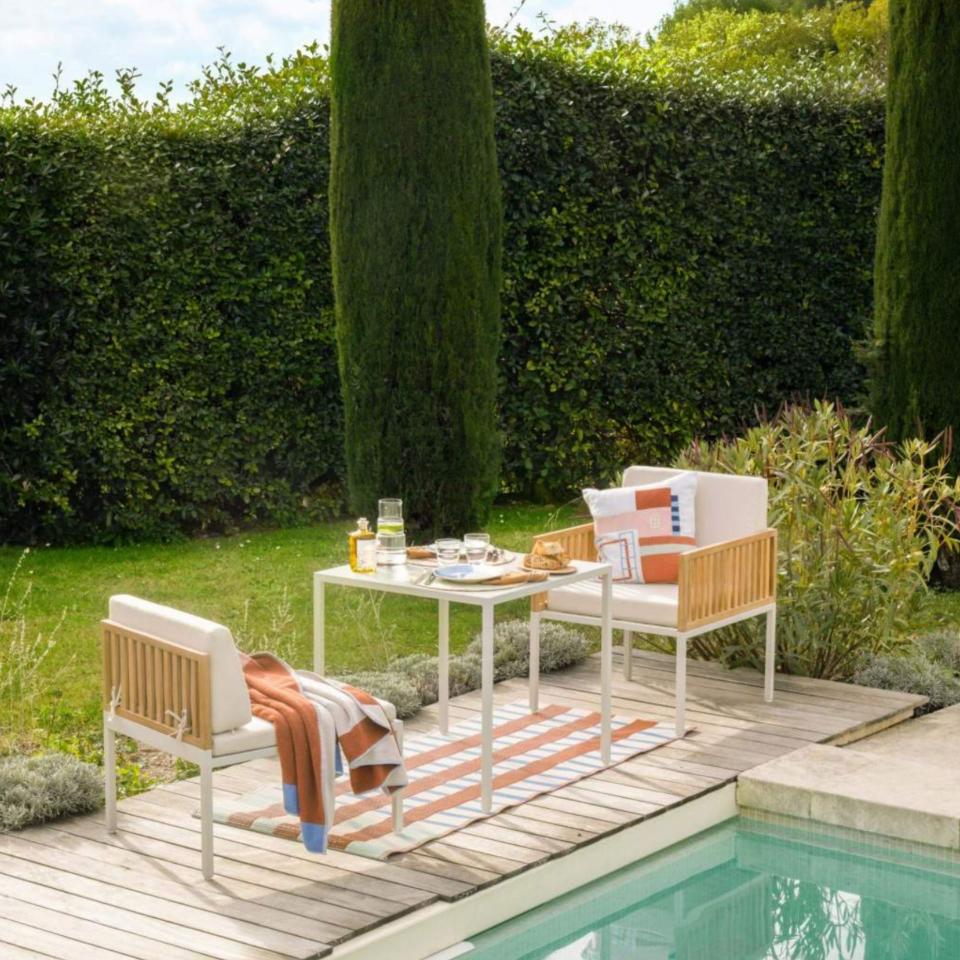 Salon de jardin avec fauteuils, Habitat