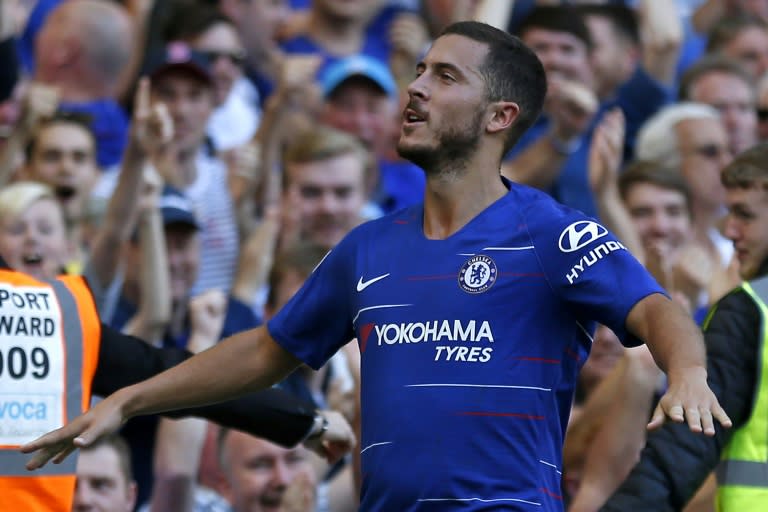 Eden Hazard sealed Chelsea's 2-0 win over Bournemouth