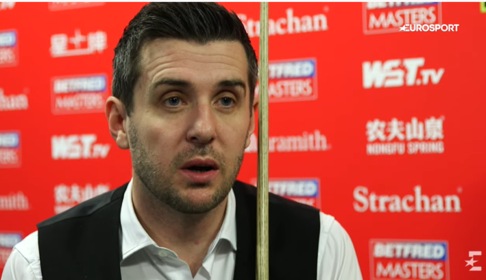 Selby opened up about the death of his father, David, when he was 16 ahead of embarking on his snooker career