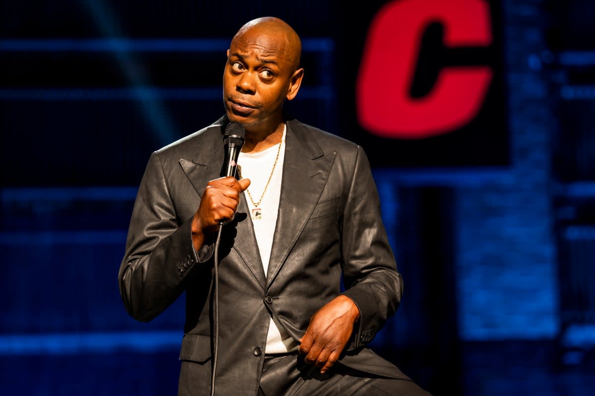 Dave Chappelle has yet again stirred up controversy in latest high profile appearance  (PA)