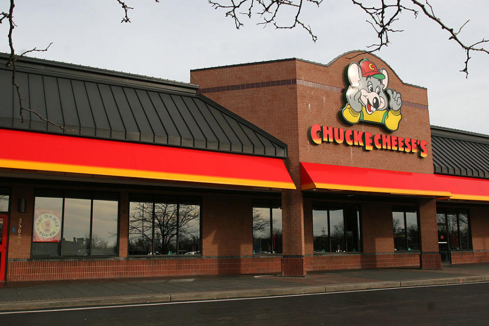 Exterior of a Chuck E. Cheese