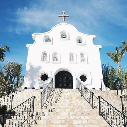 Jasmine has reportedly asked for fireworks during the big day, which will see the couple tie the knot in a beautiful chapel overlooking the sea. Photo: Instagram/officiallyquigley