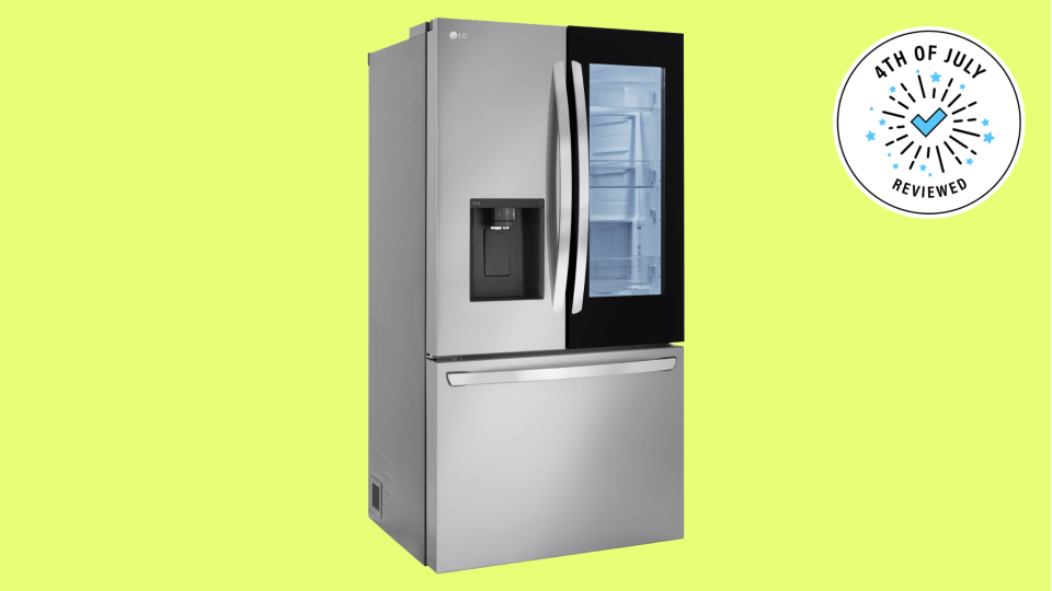 Save $1,000 on this snazzy LG smart fridge from Best Buy.