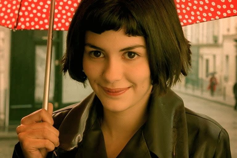 Audrey Tatou, en una escena de Amélie, el film dirigido por Jean-Pierre Jeunet