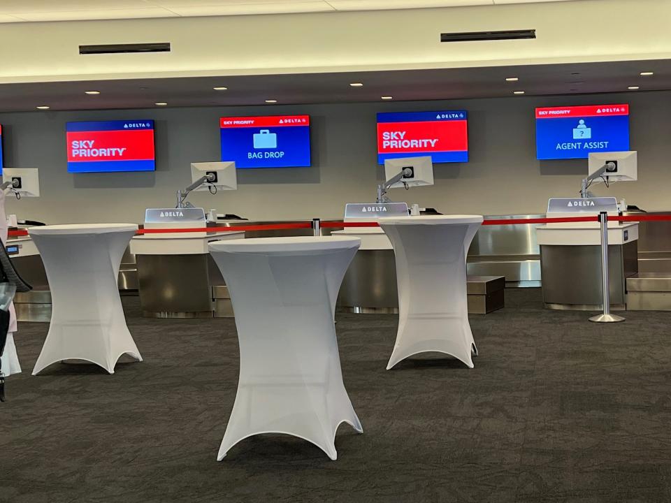 Delta Air Lines' new Terminal C at LaGuardia Airport.