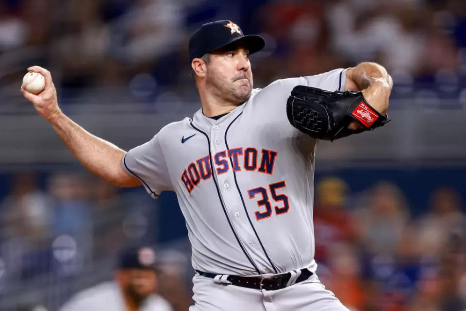 休士頓太空人王牌右投韋蘭德（Justin Verlander）本季大聯盟首秀時程似乎近了。法新社