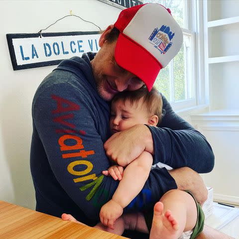 <p>Peter Facinelli/Instagram</p> Peter Facinelli and son Jack