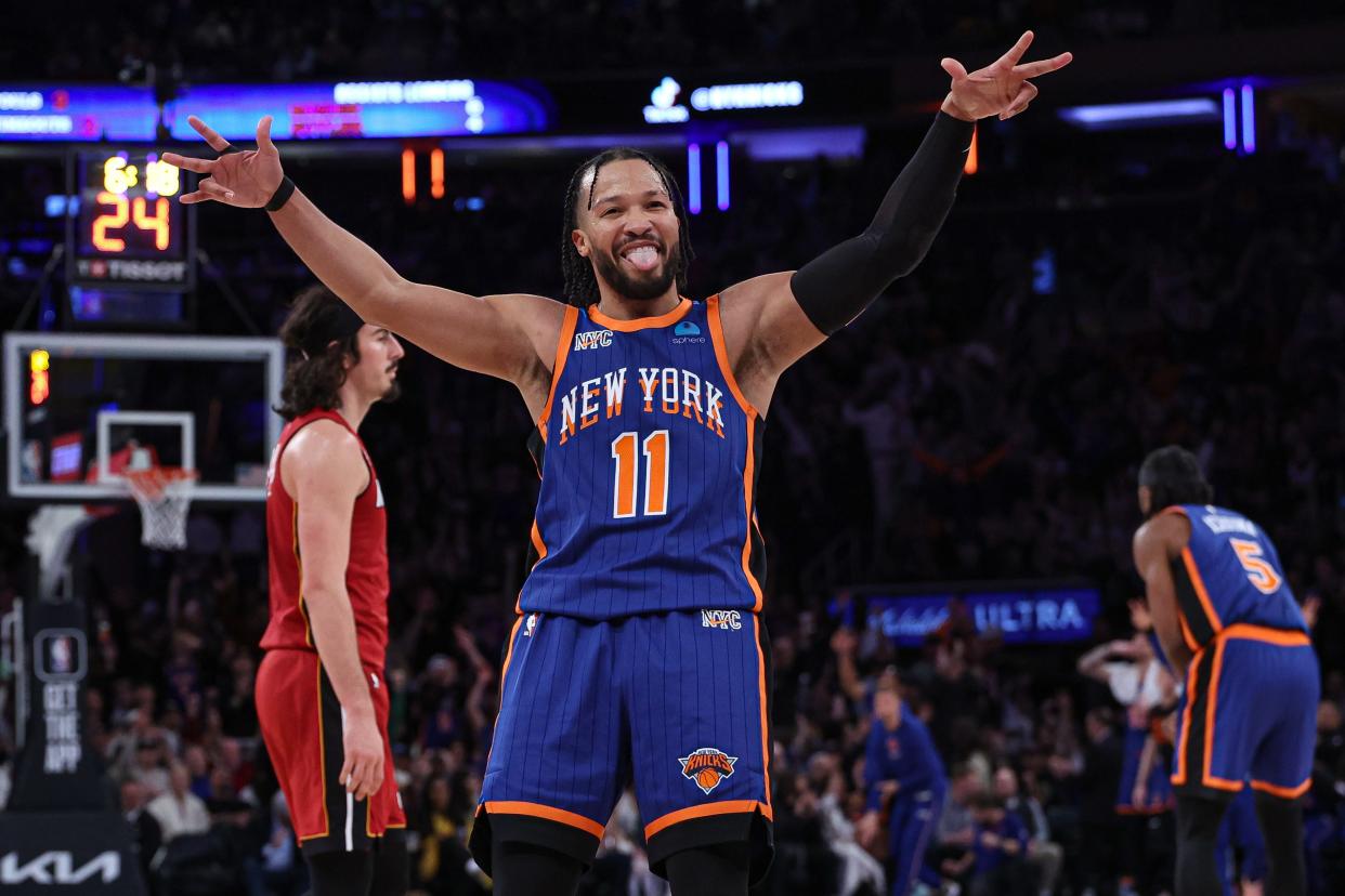New York Knicks guard Jalen Brunson is an All-Star for the first time.