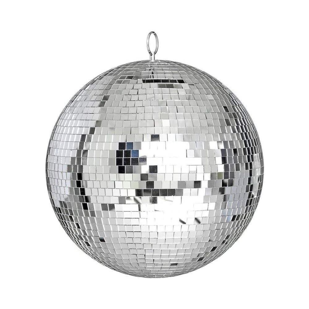 <p><a href="https://www.amazon.com/Alytimes-Mirror-Disco-Ball-Decorations/dp/B07K79R8M4/ref=mp_s_a_1_3?keywords=disco+ball&qid=1686178065&refinements=p_72%3A1248939011&rnid=1248937011&s=musical-instruments&sr=1-3&tag=syn-yahoo-20&ascsubtag=%5Bartid%7C10051.g.44121421%5Bsrc%7Cyahoo-us" rel="nofollow noopener" target="_blank" data-ylk="slk:Shop Now;elm:context_link;itc:0;sec:content-canvas" class="link rapid-noclick-resp">Shop Now</a></p><p>Mirror Disco Ball </p><p>amazon.com</p><p>$16.19</p>