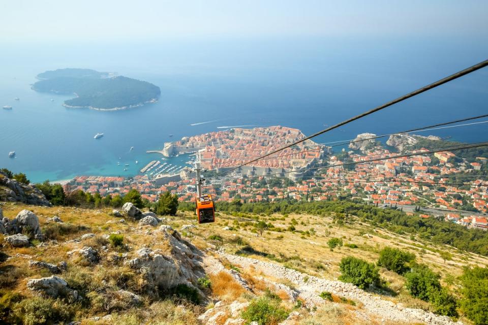 When it opened in 1969, this was the Adriatic’s only cable car (Getty Images/iStockphoto)