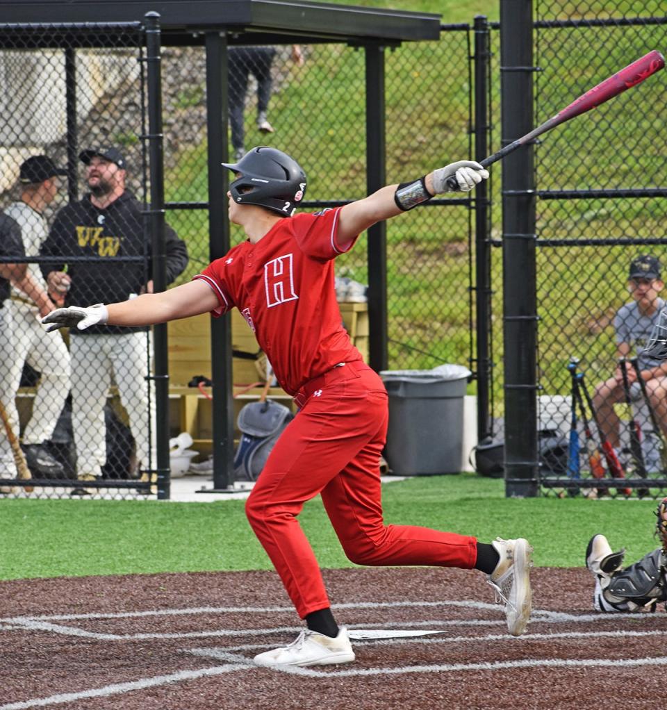 Honesdale senior slugger Nate Greene has been a force in the middle of the batting order this spring.