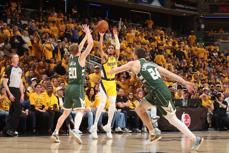 Tyrese Haliburton, el hombre clave de Indiana Pacers en el triunfo ante Milwaukee Bucks