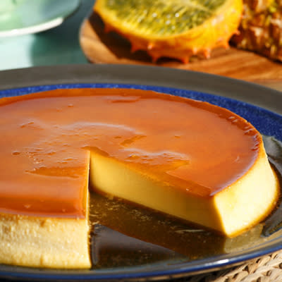 Caramel Cream Cheese Custard (Flan de Queso)