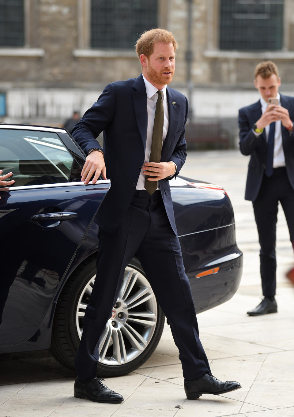 Harry attends a reception to celebrate the 5th Anniversary of the Invictus Games at Guildhall on Sept. 10 in London.&nbsp; (Photo: Karwai Tang via Getty Images)