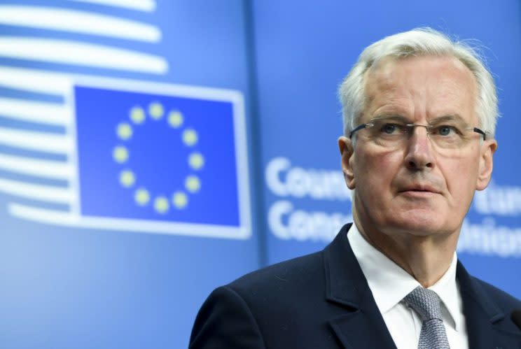 The European Union's chief negotiator for Brexit, Michel Barnier (Rex) 