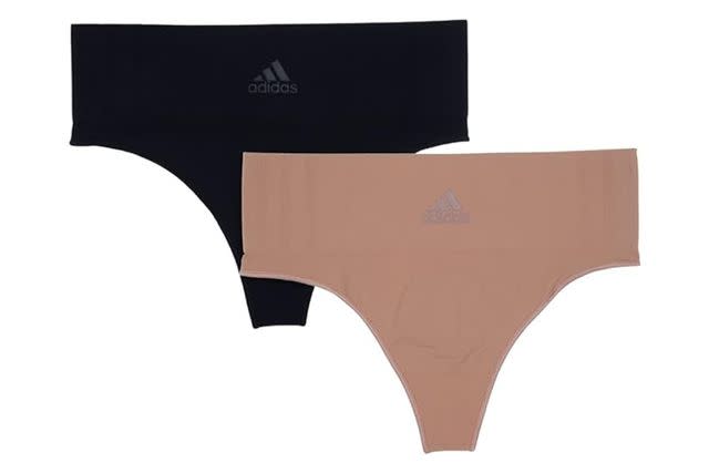 adidas Active Seamless Micro Stretch High Leg Brief Underwear - Brown |  adidas Canada