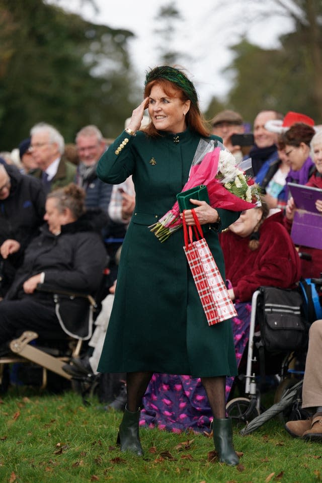 Royals attends Christmas Day Church service