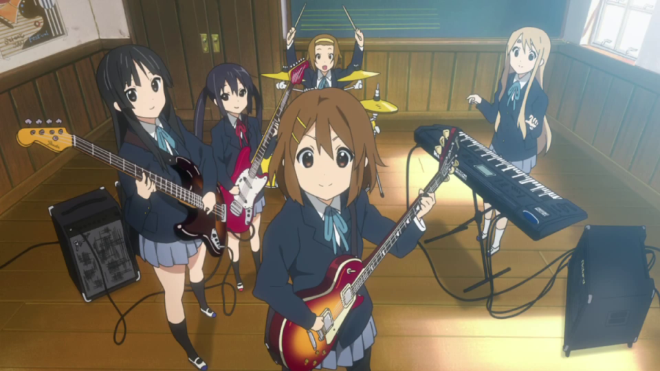 由京都動畫製作的原創動畫《K-ON！輕音部》，播出後立刻引發熱潮，高中女孩玩樂團的故事居然這麼吸引人！