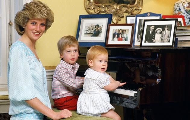 William was always a massive support. Photo: Getty