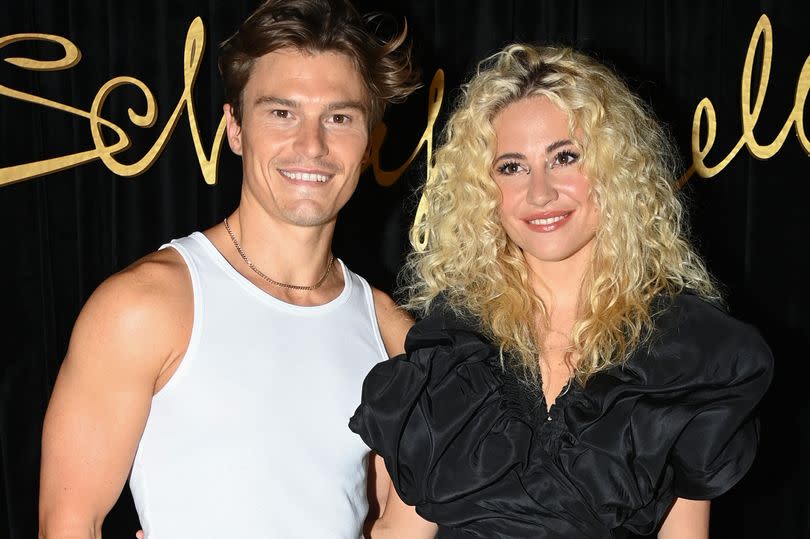 Oliver Cheshire and Pixie Lott