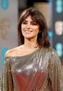 Actress Penelope Cruz showed off her natural beauty on the red carpet, wearing a shaggy bob matched with nude lips and dramatic lashes.