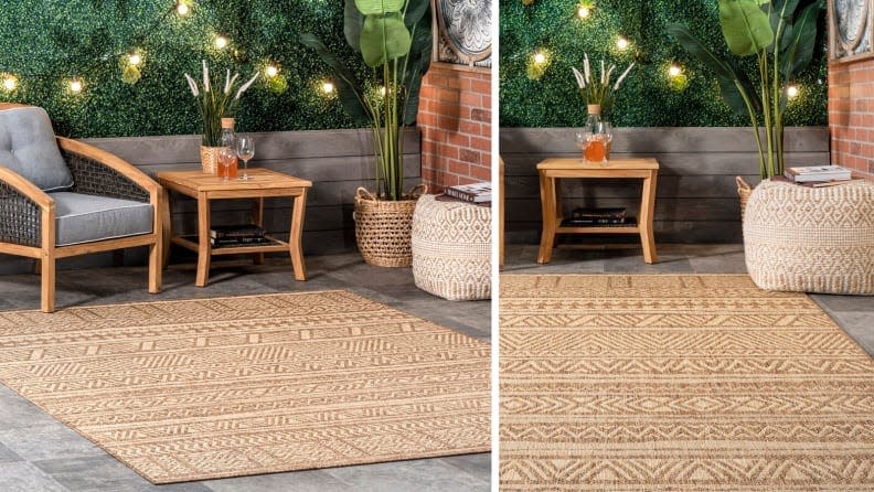 Choose a rug that's conducive to your space.