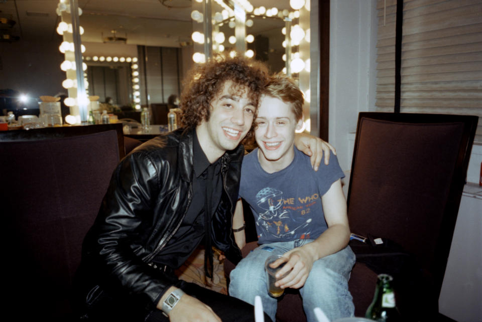 Albert Hammond Jr. & Macaulay Culkin by Colin Lane