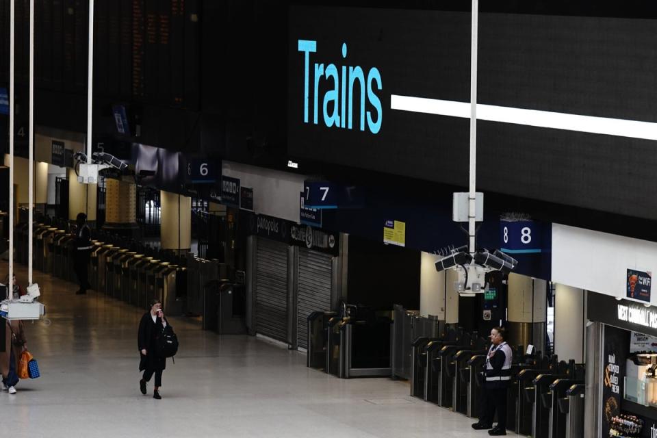 Shadow transport secretary Louise Haigh said that under the plan the taxpayer would save £2.2 billion annually (Aaron Chown/PA) (PA Wire)