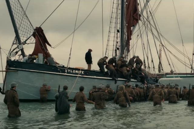 The boat as it appears in the movie Dunkirk