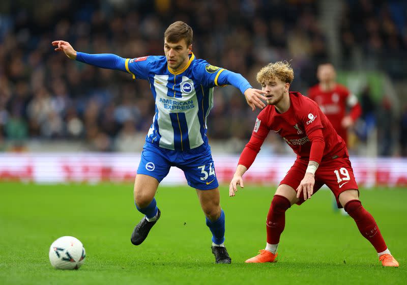 FA Cup - Fourth Round - Brighton & Hove Albion v Liverpool