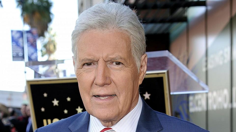 Mandatory Credit: Photo by Richard Shotwell/Invision/AP/Shutterstock (11008063a)Jeopardy!" host Alex Trebek died Sunday, Nov.