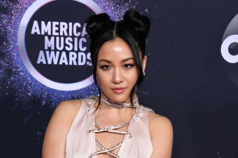 Constance Wu attends the American Music Awards in 2019. File Photo by Jim Ruymen/UPI