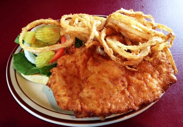 The Lucky Pig Pub & Grill in Ogden has the state's best breaded tenderloin sandwich, according to the Iowa Pork Producers Association.