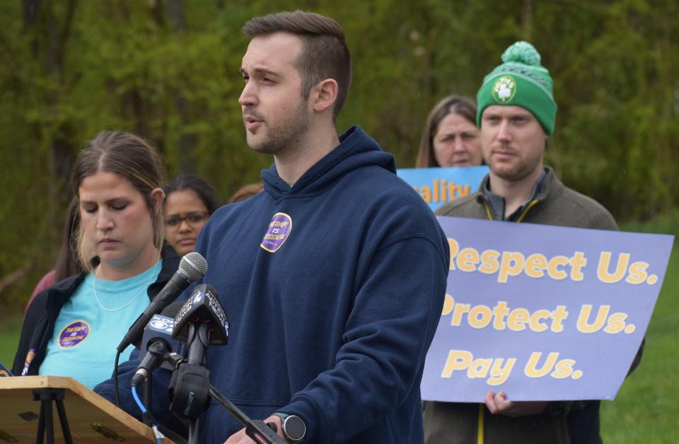 A proposed nine-day strike would involve nearly 20 physical therapists, occupational therapists and speech therapists at Brighton Rehab. The workers are asking ownership to seriously consider their asks for raises and experience-based wage scales.