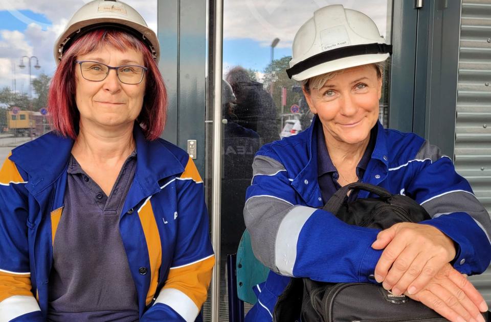 Silke Butzlaff und Sybille Koal blicken auf mehrere Jahrzehnte Berufserfahrung zurück.  (Bild: MDR / Meike Materne)