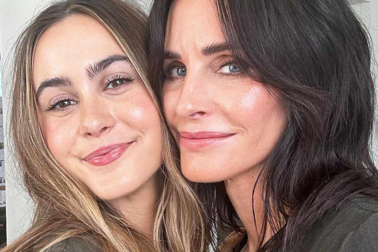 <p>Courteney Cox/Instagram</p> Courteney Cox and daughter Coco 