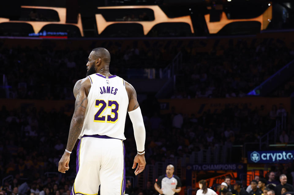 LeBron James。（NBA Photo by Ronald Martinez/Getty Images）