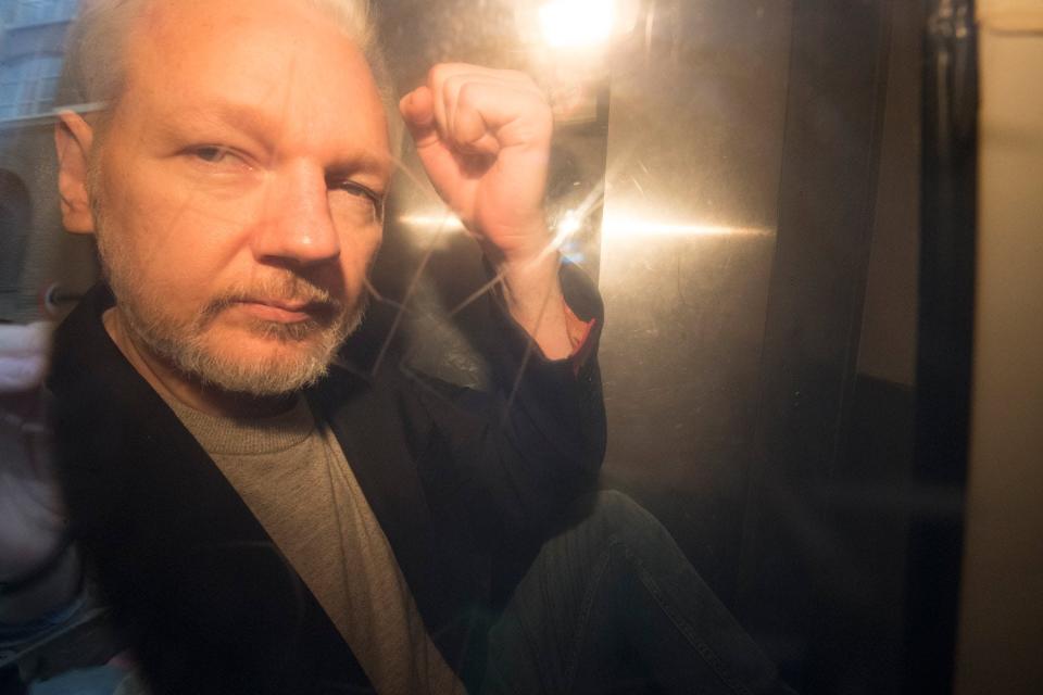 Julian Assange appeals against jail for hiding in embassy as he fights extradition