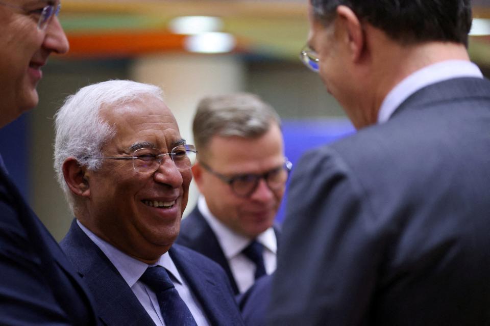 António Costa attends a European Union leaders' summit, in Brussels, Belgium, December 15, 2023.