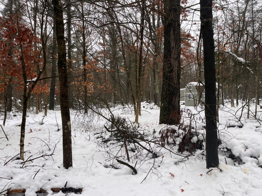 Peter and Annica Quakenbush are working to create a green conservation cemetery. (Jan. 25, 2024)