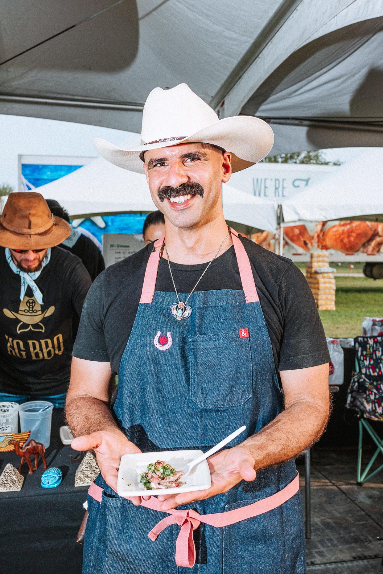 Kareem El-Ghayesh taught himself to smoke meat at home in Egypt before moving to Austin to hone his craft and eventually open KGBBQ.